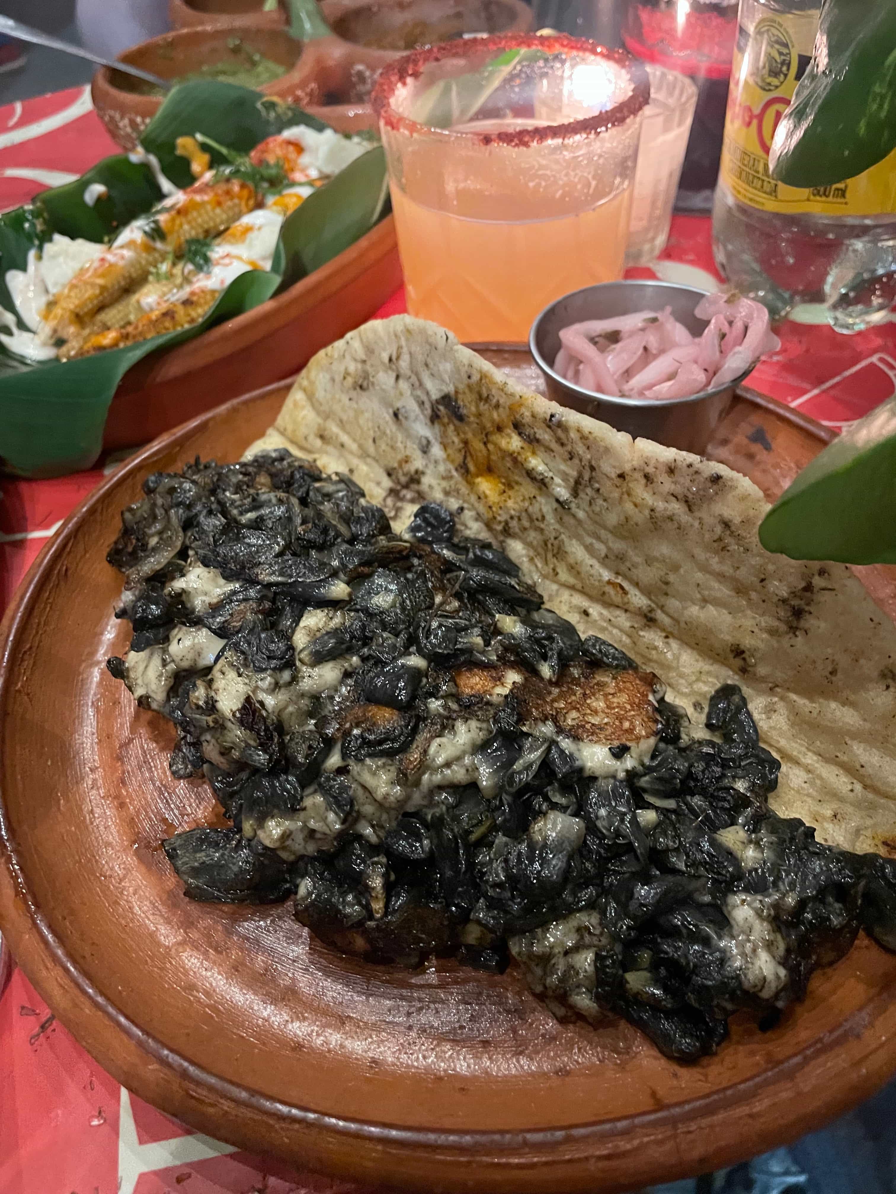huitlacoche quesadilla